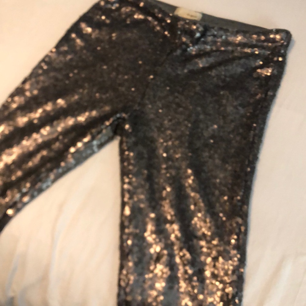 Silver sequin pants - Picture 6 of 7